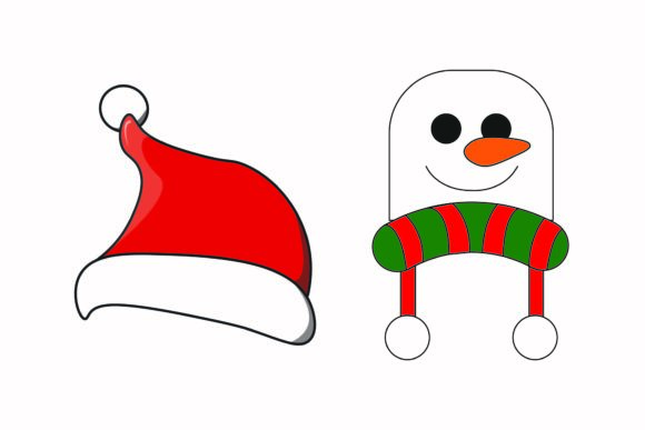 Christmas Cap Headdress Hat Vector