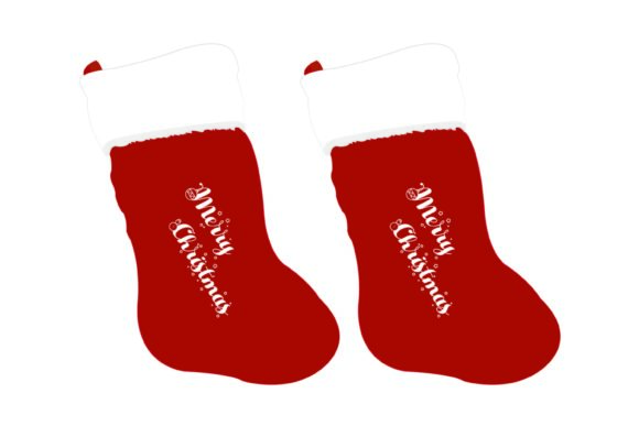 Christmas Cute Socks 099 Illustrations