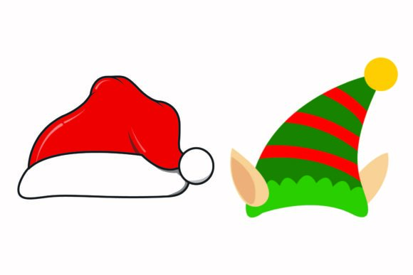 Christmas Hat Gnome Illustration Vector