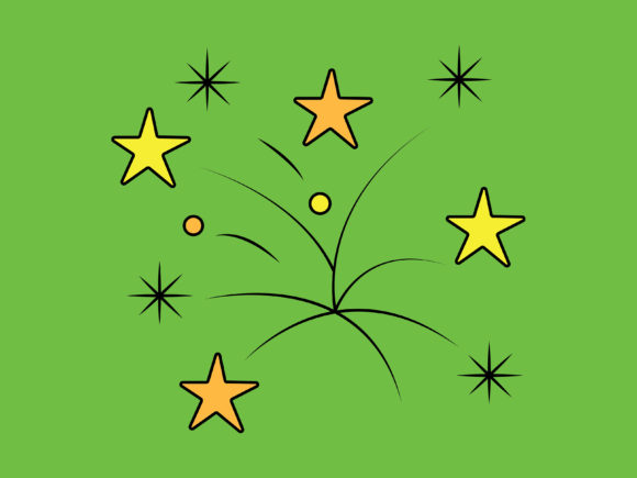 Christmas Illustration Background for Editorial Design