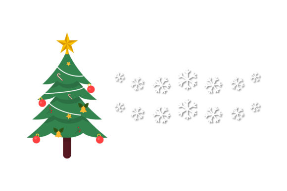 Christmas Tree Christmas Asset Set