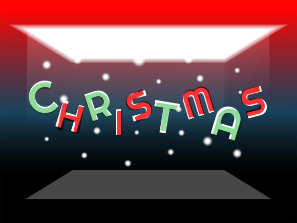 Christmas Typography Wording