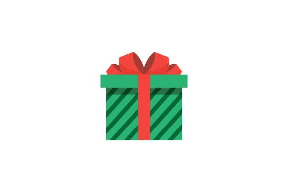 Christmas Vector Gift Box Asset