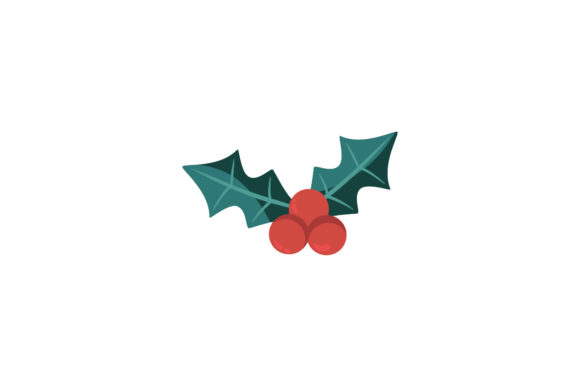 Christmas Vector Mistletoe Illustration