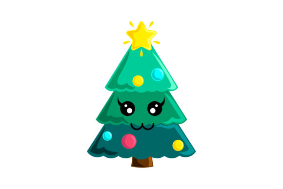 Kawaii Christmas Theme Illustrations