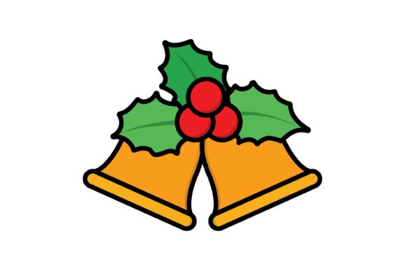 Twin Bell Christmas Icon